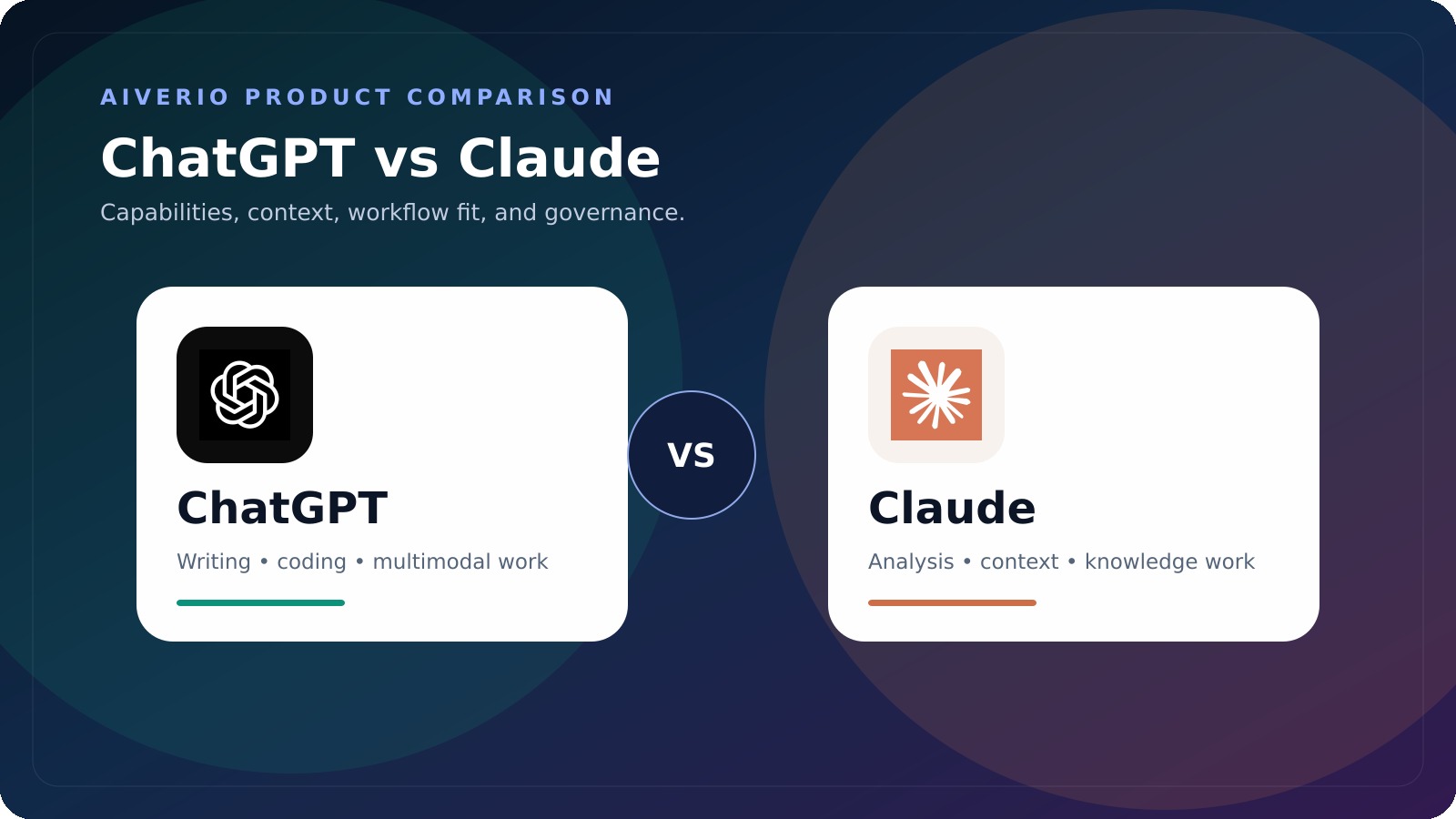 ChatGPT vs Claude 2026 AI assistant comparison